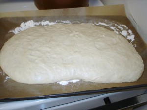 It's ready to bake